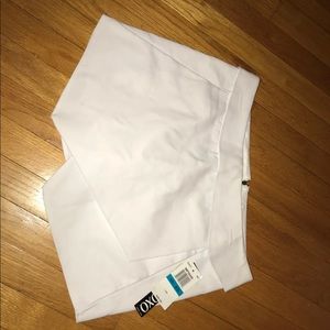Summer white shorts